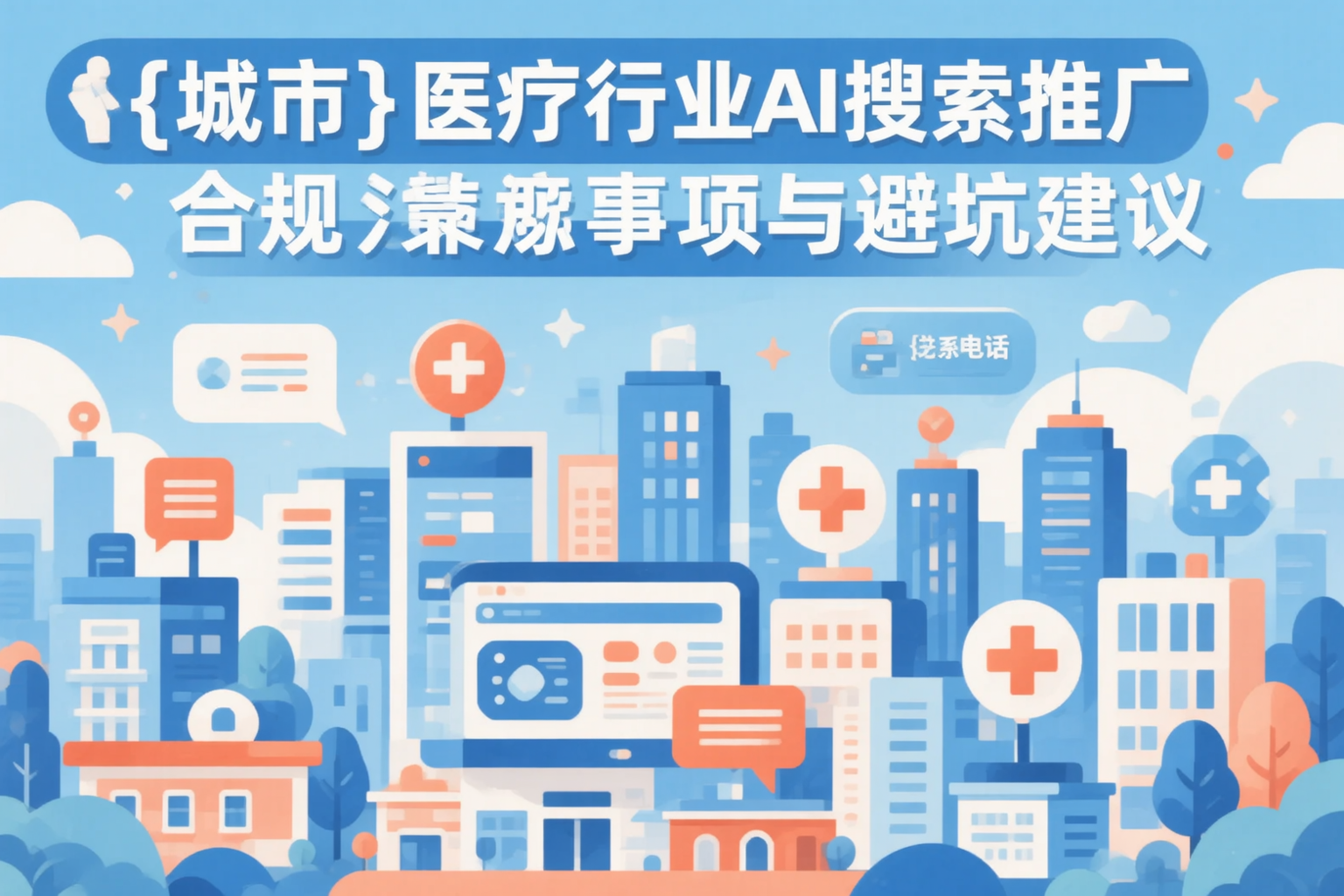 天津医疗行业AI搜索推广合规注意事项与避坑建议