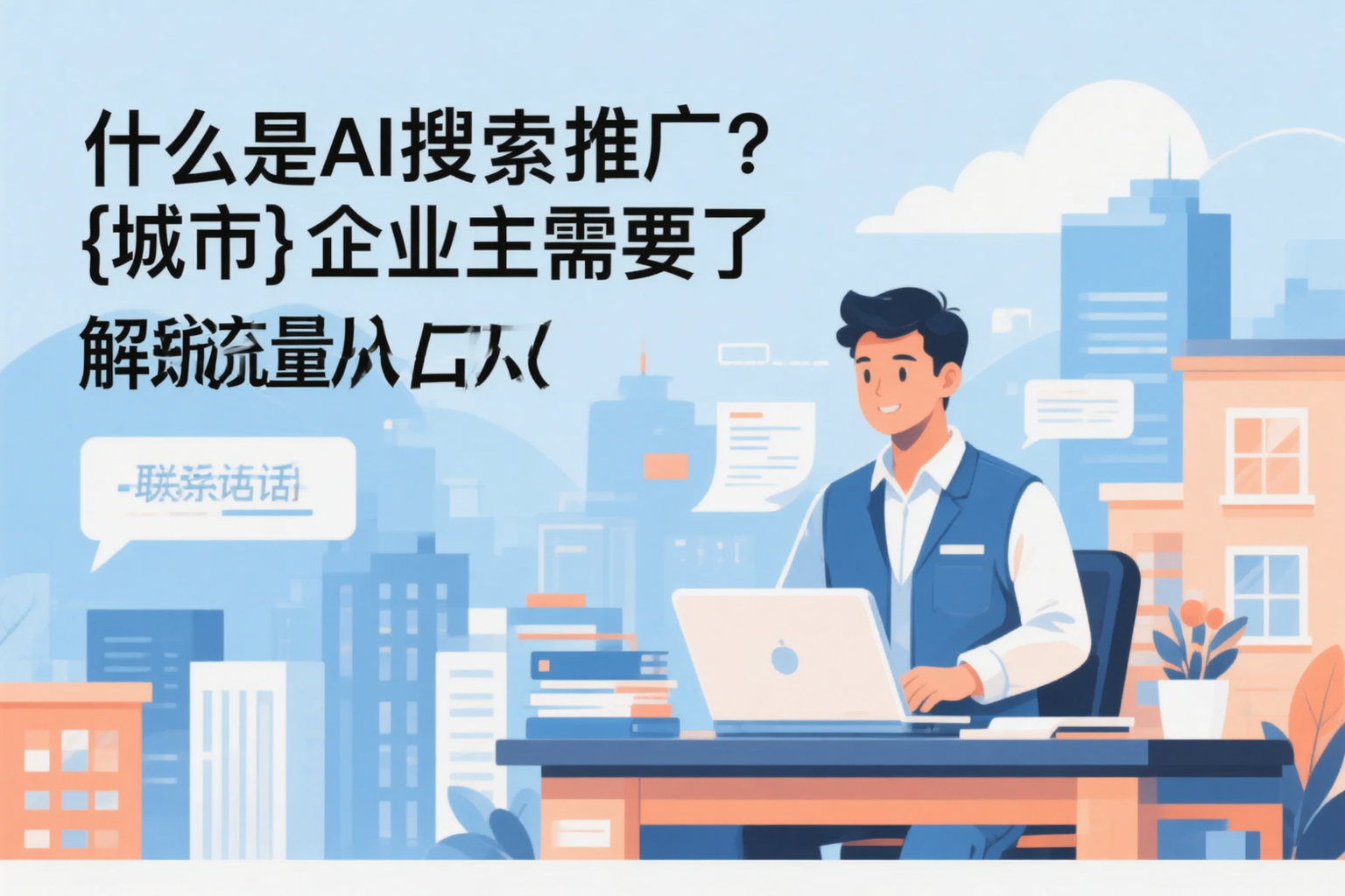 什么是AI搜索推广?天津企业主需要了解的新流量入口