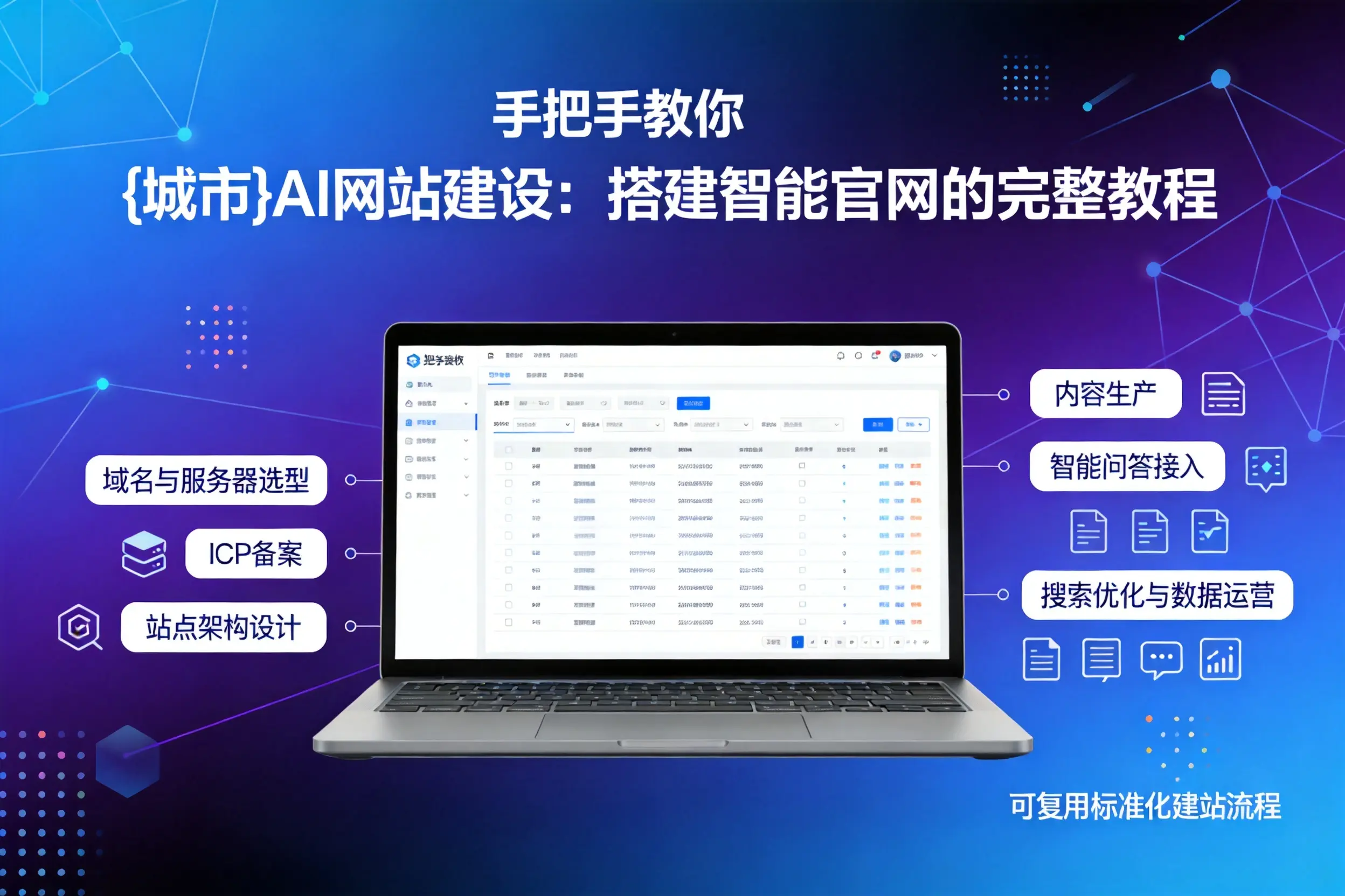 手把手教你天津AI网站建设:搭建智能官网的完整教程