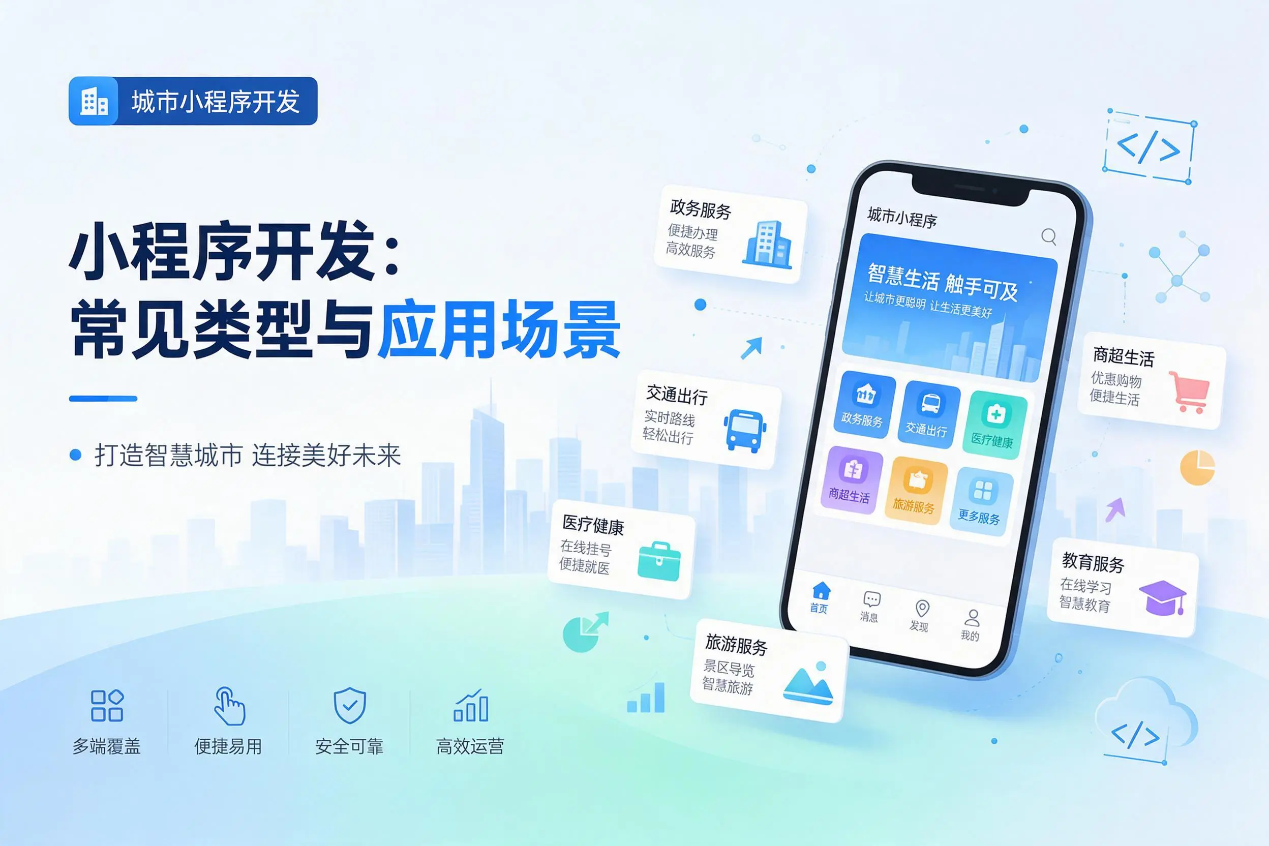天津小程序开发常见类型与应用场景详细科普介绍