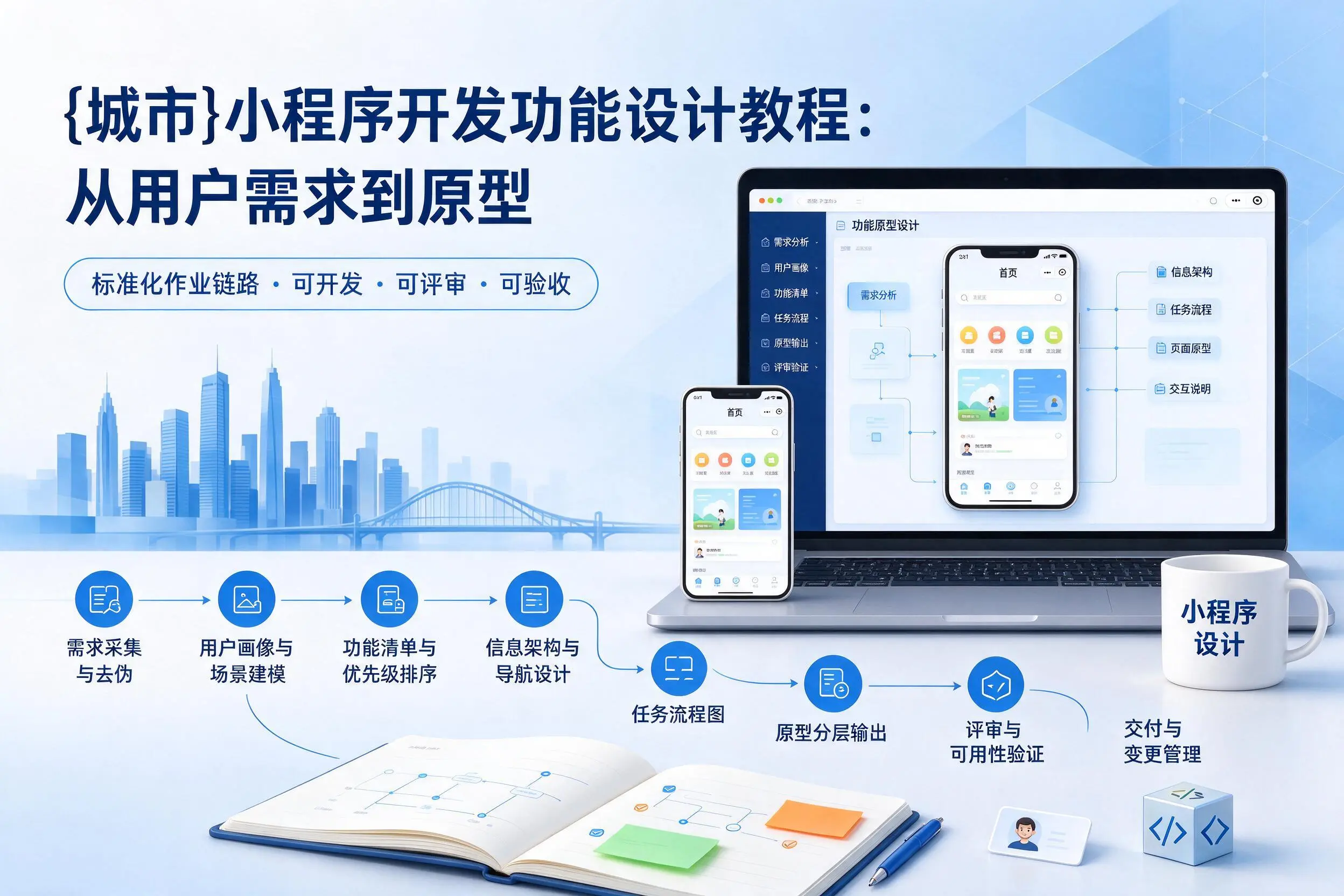 天津小程序开发功能设计教程：从用户需求到原型