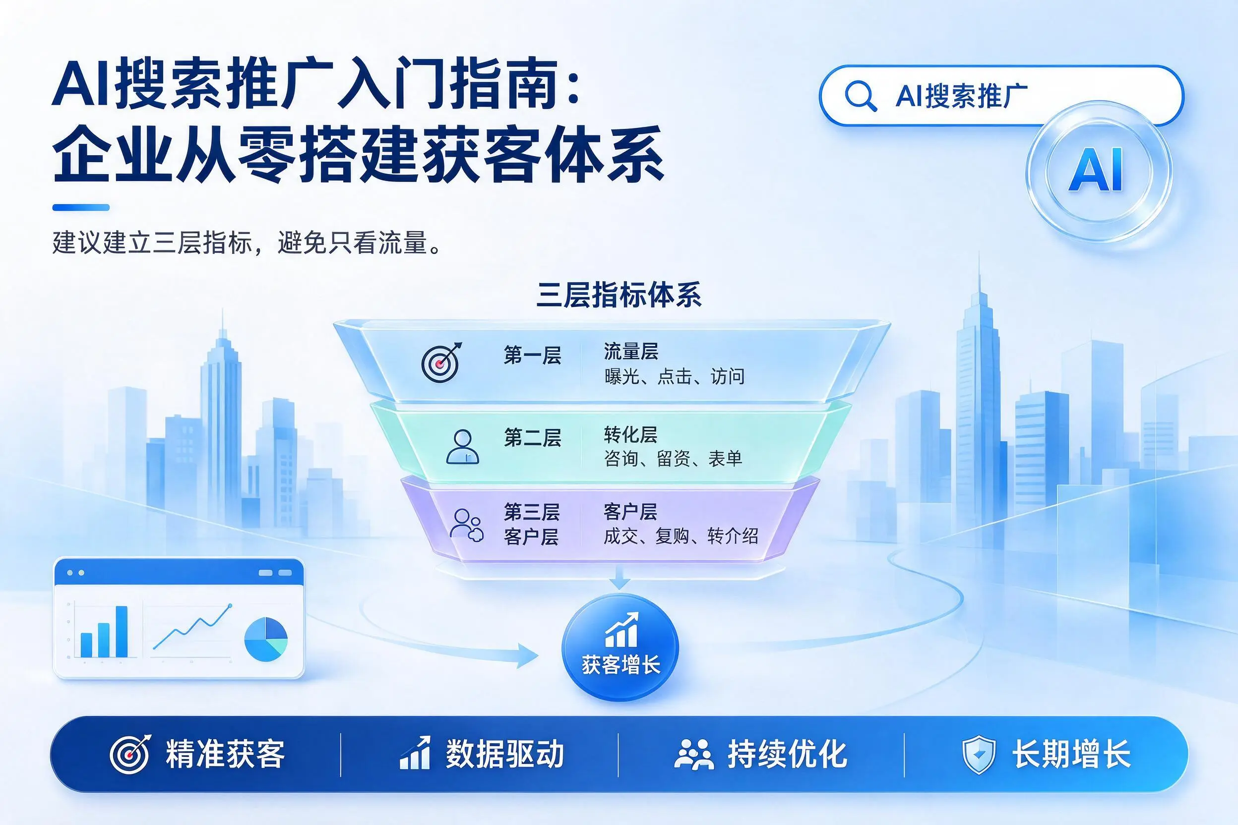 AI搜索推广入门指南:天津企业从零搭建获客体系